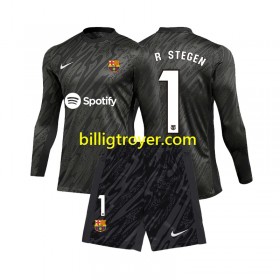Billige Fotballdrakter FC Barcelona Ter Stegen 1 Keeper Barn Tredjedraktsett 2024/25 Langermet